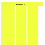 Device marking, Self-adhesive, 56 mm, Polyester, PVC-free, yellow