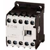 Contactor, 24 V DC, 3 pole, 380 V 400 V, 5.5 kW, Contacts N/C = Normally closed= 1 NC, Screw terminals, DC operation