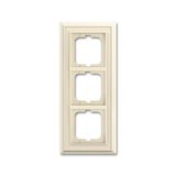 1723-832 Cover Frame Busch-dynasty® ivory white