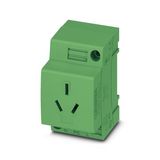 Socket Phoenix Contact EO-I/UT/GN 250V 10A IP20