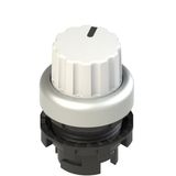 White two-position knob selector E2 1SE42ECA29AB