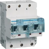 SLS switch 3-pole E-characteristic 25A for DIN rail mounting