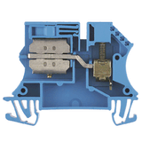 Neutral conductor modular terminal, Busbar connection, 6, 400 V, 41 A,