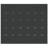 Symbols stickers XT 1M black