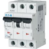 Miniature circuit breaker (MCB), 40 A, 3p, characteristic: C