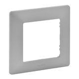 Plate Valena Life - 1 gang - aluminium