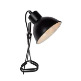 Lucide MOYS - Clamp lamp - 1xE27 - Black