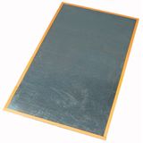 Sheet steel back plate HxW = 1260 x 1200 mm