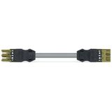 pre-assembled interconnecting cable Eca Socket/plug black