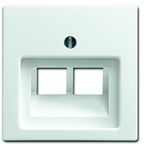 1803-02-914 CoverPlates (partly incl. Insert) Busch-balance® SI Alpine white