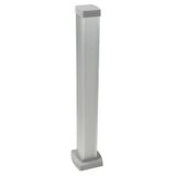 Mini column direct clipping 1 compartment 0.68m aluminium