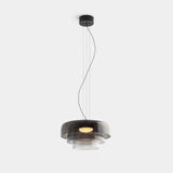 Pendant Levels 3 Bodies Ø420mm + Ø320mm + Ø220mm LED 17.2W SW 2700-3000-4000K CASAMBI Black 1255lm