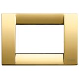 Classica plate 3M metal polished gold