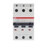 ST203M-K2 Miniature Circuit Breaker - 3P - K - 2 A