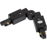 Primo Single Circuit Twisted Connector Left Black