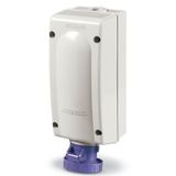 INTERLOCKED SOCKET 2P IP67 32A 20-25V AC