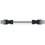 pre-assembled interconnecting cable Eca Socket/plug gray