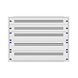 Distribution board insert KVN 60mm, 5-18K, 5-rows