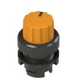 Orange two-position knob selector E2 1SE42ECA81AB