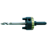 Quick-change mounting for hole saws "RE-LOAD"