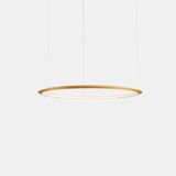 Pendant Circular Inward ø900 Recessed LED 45.6W 1319lm 2400K Gold