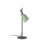 STUDIO TABLE LAMP GREEN SHADE 1XE14