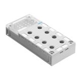 CPX-AB-8-M8X2-4POL Connection block