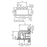 LED display (PCB connectors)