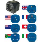 Travel plugs with 10A fuse