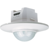 Presence detector, 230 V, secondary, 14 m, round, for flush-mounting box, white