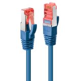 2m Cat.6 S/FTP Network Cable, Blue RJ45, M/M, 250MHz, Copper, 27AWG