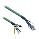 HYBRID CABLE LXM62-SC005 STAINLESS 16MM