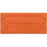 Separator plate 2 mm thick oversized orange