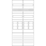 Meter mounting unit, 2-fold, equipped, version  Z27B0019