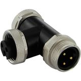 787-6716/9000-1000 Pluggable connector, 7/8 inch; 7/8 inch; 3-pole