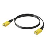 (Assembled) Fibre-optic data cable, ZIPCORD, SCRJ IP 20, SCRJ IP 20, 9