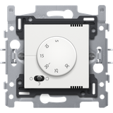 Electronic thermostat, white coated