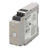 Timer, DIN rail mounting, 22.5mm, power off-delay, 1-120s, SPDT, 5 A, H3DK6008E