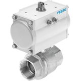 VZBM-A-11/2"-RP-25-D-2-B2-PA20 Ball valve actuator unit