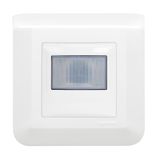 ECO1 Céliane 2-wire autonomous motion wall detector without neutral 100W LED - complete with white plate