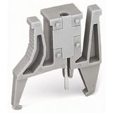 Test plug module with locking latches modular gray