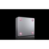 KX Terminal box,stainless steel 1.4301,without mounting plate,WHD 150x150x80 mm