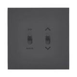 Art d'Arnould univers Epure fixed position roller shutter control - matte black