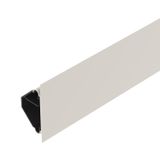 ECK 5050 rws  Corner channel ECK50, 50x80x2500, pure white Polyvinyl chloride