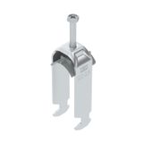 BS-H2-K-28 ALU Clamp clip 2056 double 22-28mm