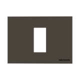 N2471 AN Frame 1 module 1gang Anthracite - Zenit