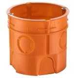 Flush mounted junction box Z60DFw orange