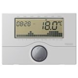 Surface battery-timer-thermostat silver
