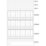 BP-U-3S-EN-1200/20-15Z Eaton xEnergy Basic meter cabinet equipped