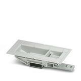 UCS DIN 145-H 7035 VPE10 - DIN rail adapter